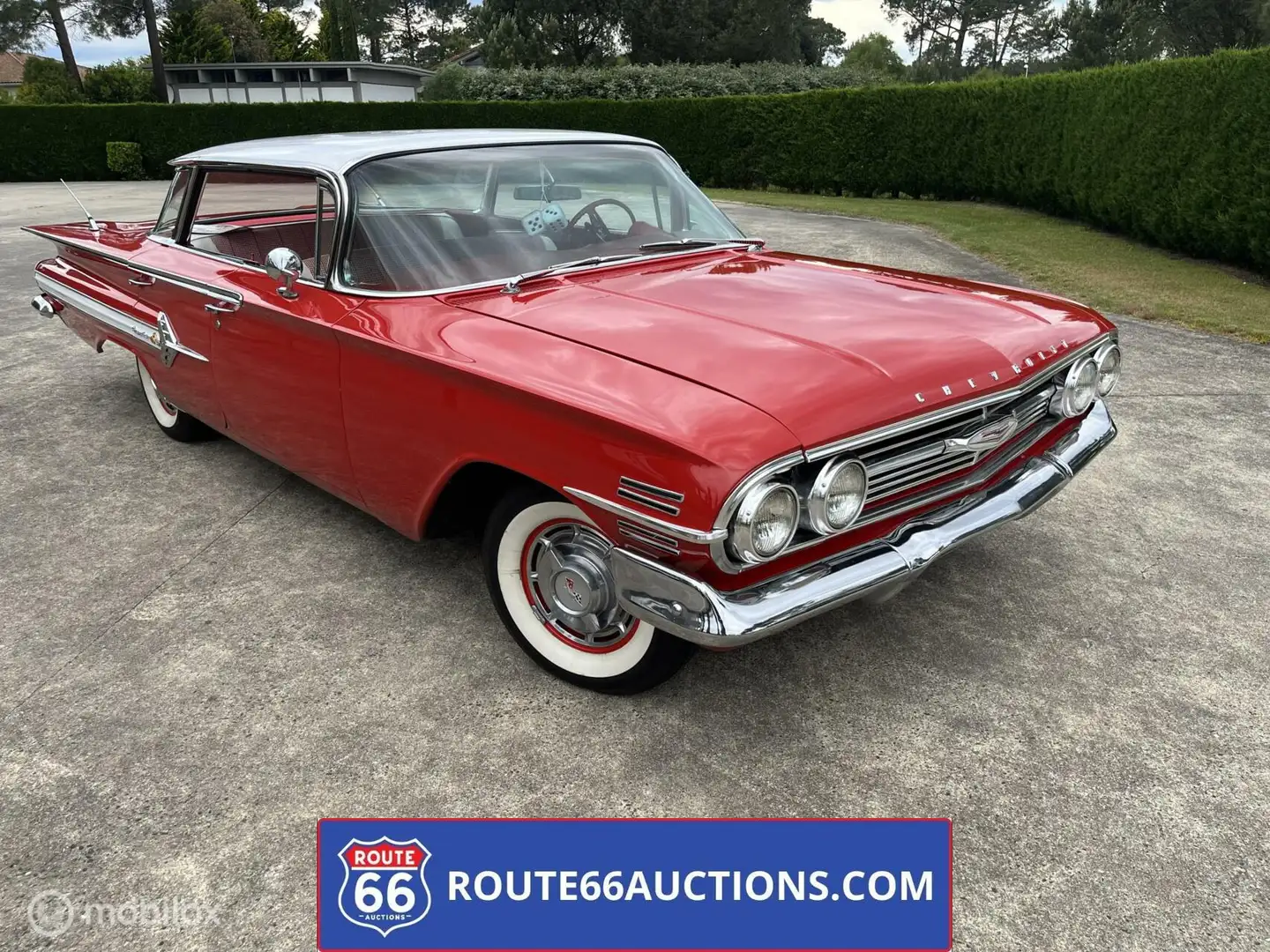 Chevrolet Impala Sedan 1960 | Route 66 Auctions Rosso - 1
