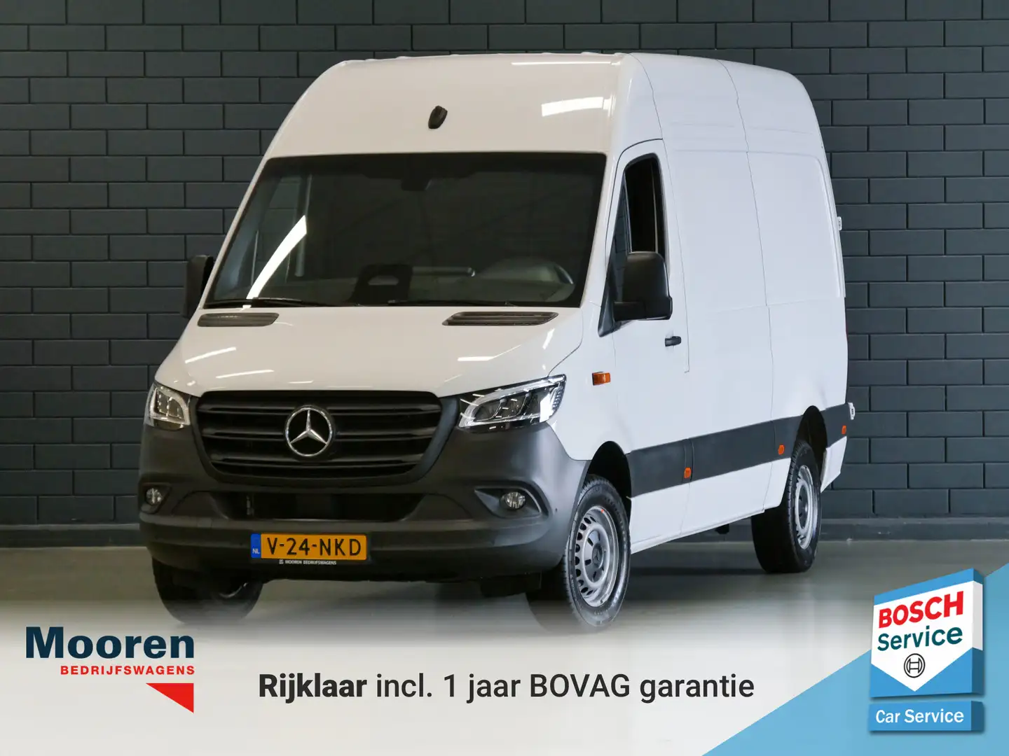 Mercedes-Benz Sprinter 317 1.9 CDI L2 Pro LED | 3500KG trekgewicht | Geve Blanc - 1