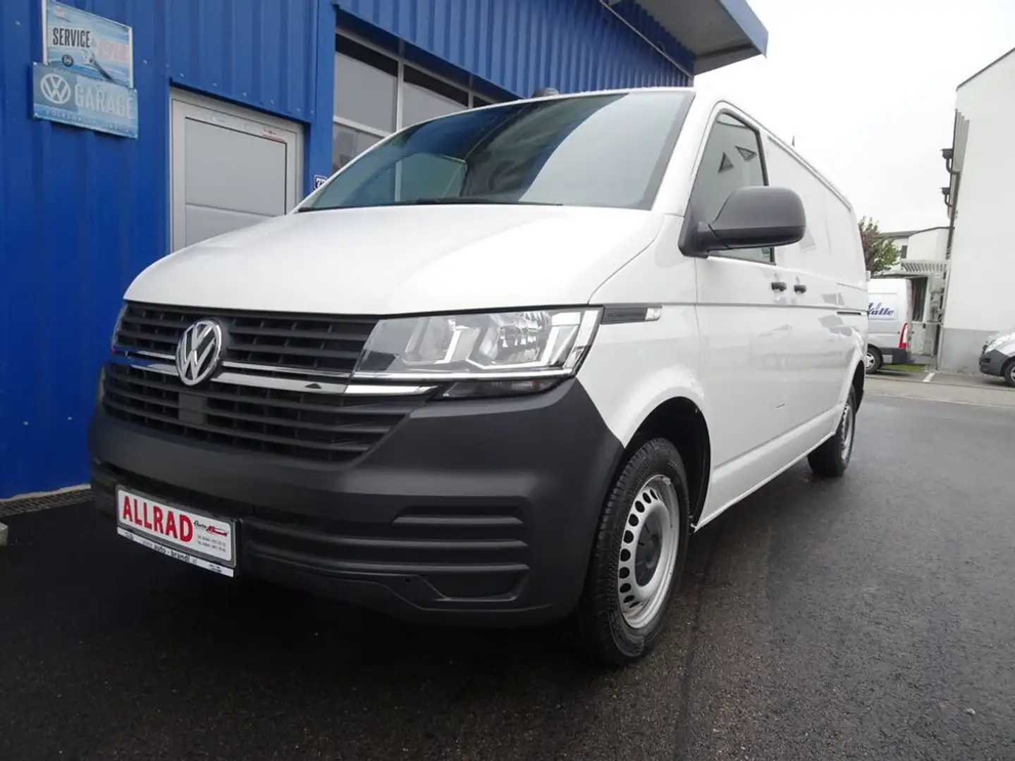Volkswagen T6.1 Transporter Kastenwagen LR 2,0TDI 4-Motion 2x Schiebetür Weiß - 2