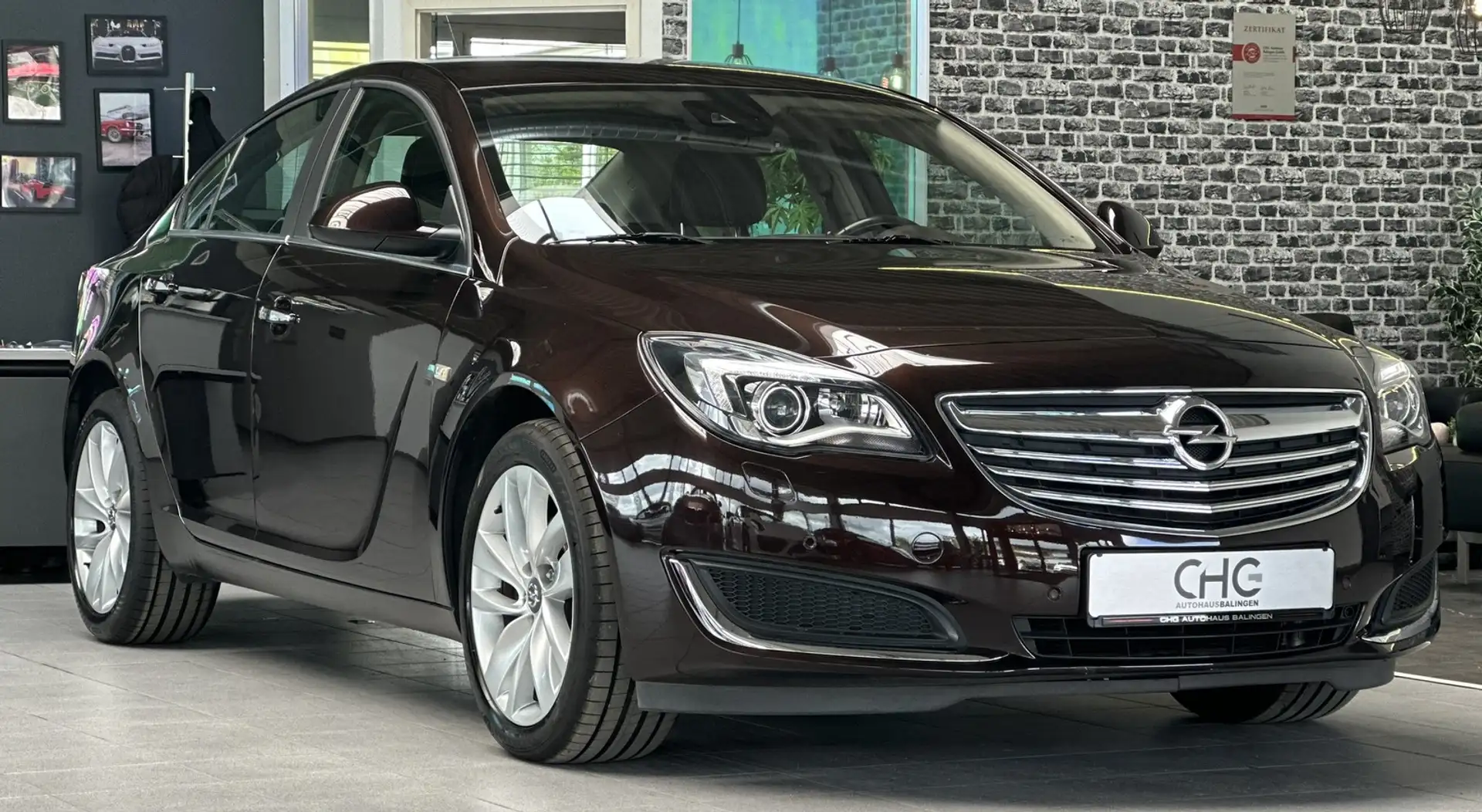 Opel Insignia A SIDI Innovation 1HD|KAMERA|NAVI|ASSIST Brązowy - 1