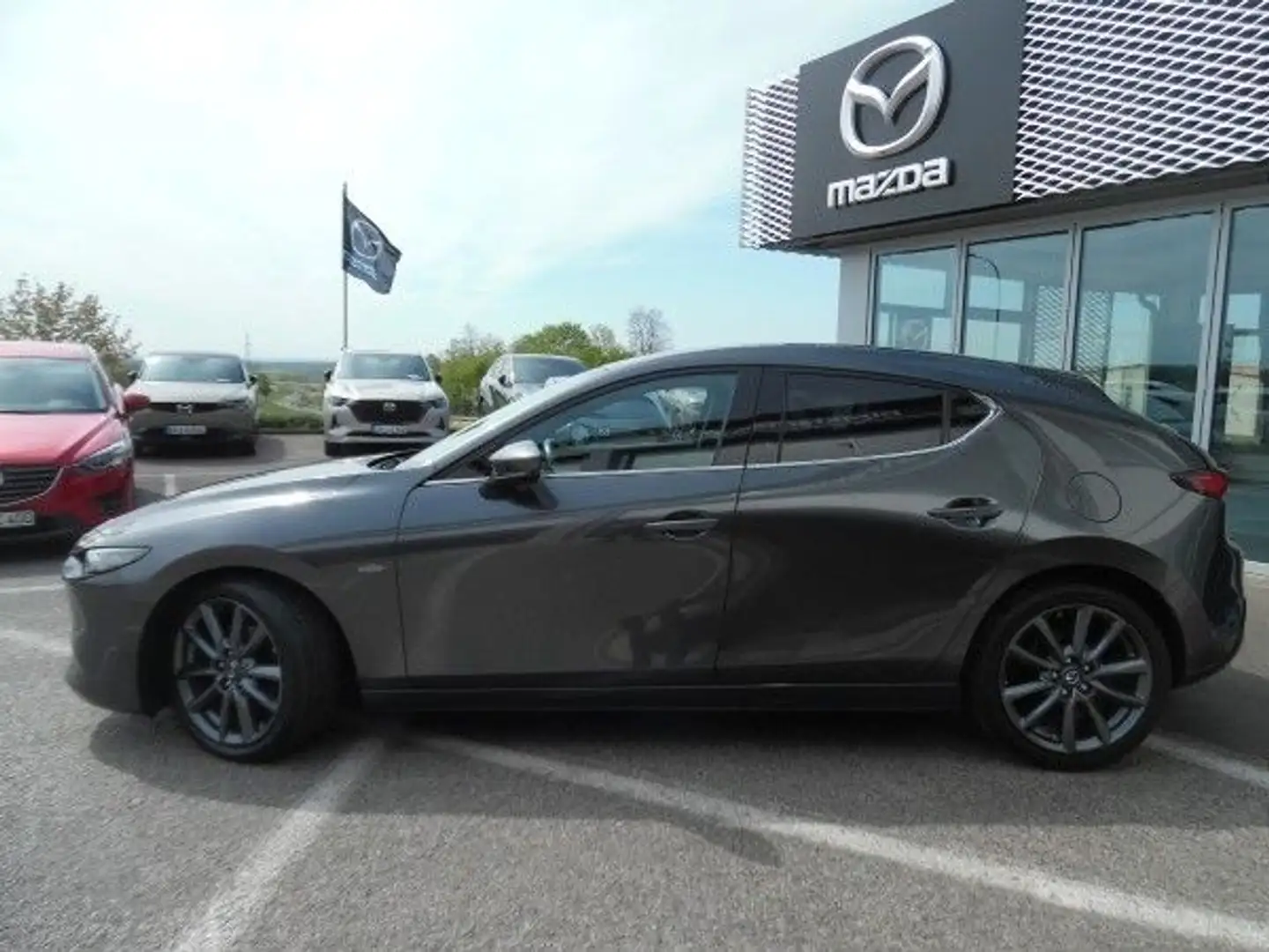 Mazda 3 2.0 e-SKYACTIV-G M-Hybrid 150 Selection AT Grau - 2