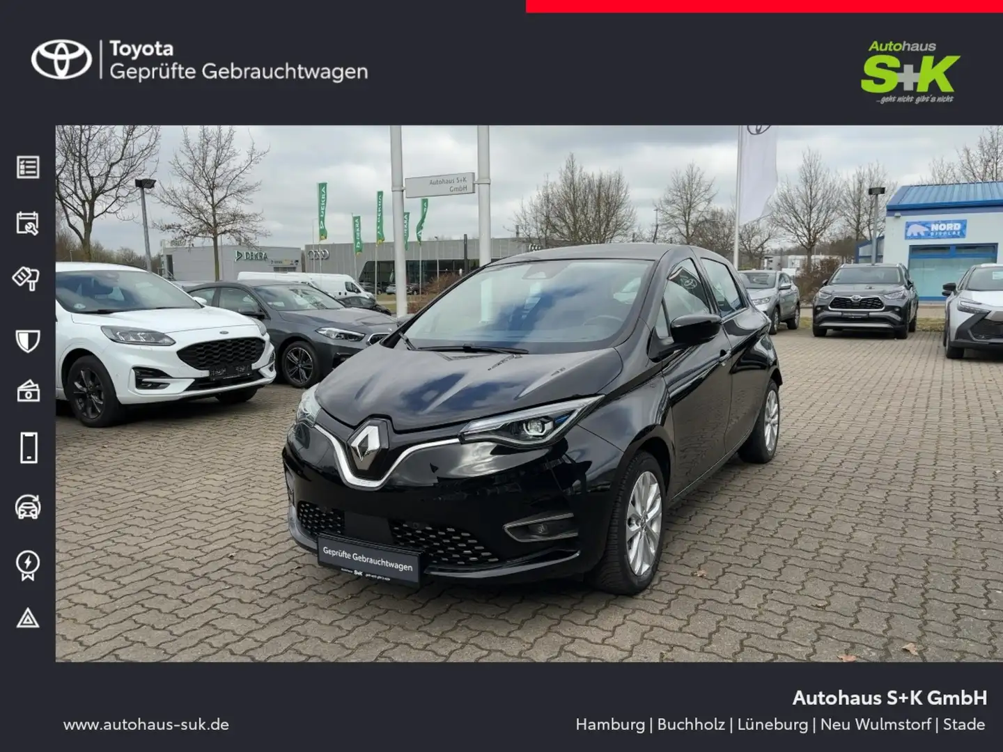 Renault ZOE EXPERIENCE R135 Z.E. 50*Kauf-Bat.*Allwetter* Negro - 1