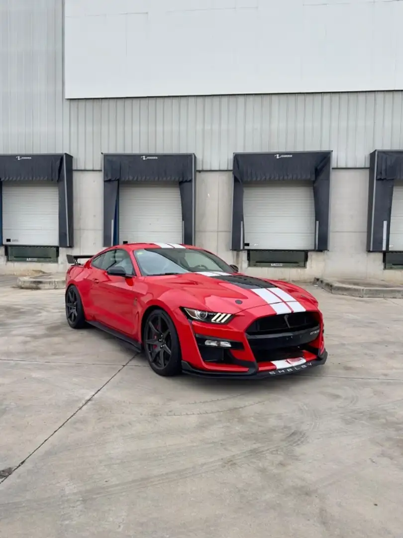 Ford Mustang Shelby V8 5.2 GT500 Rojo - 1