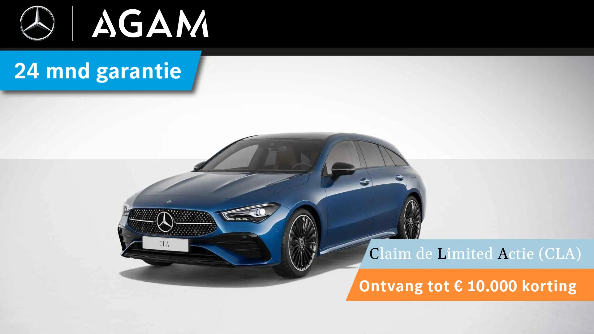 Mercedes-Benz CLA 180 Shooting Brake AMG Line Blauw - 1
