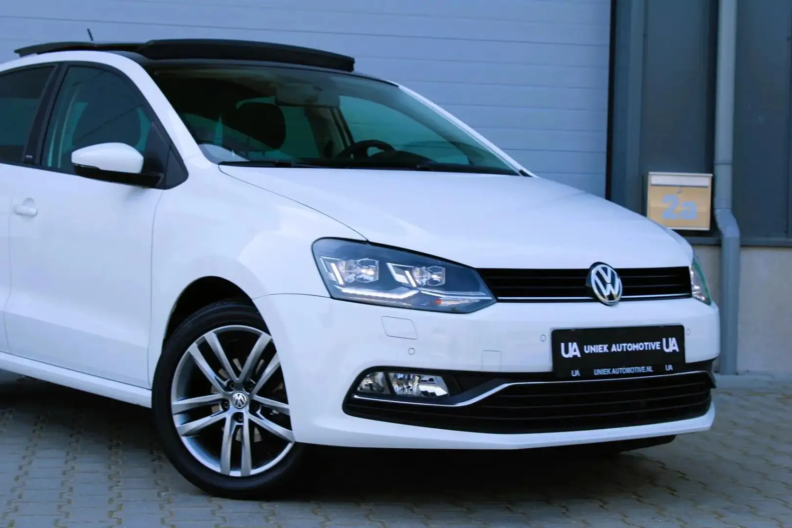 Volkswagen Polo 1.0|ALLSTAR|PANO|LED|AIRCO|1E EIG|DEALER OH|BOMVOL Blanc - 2