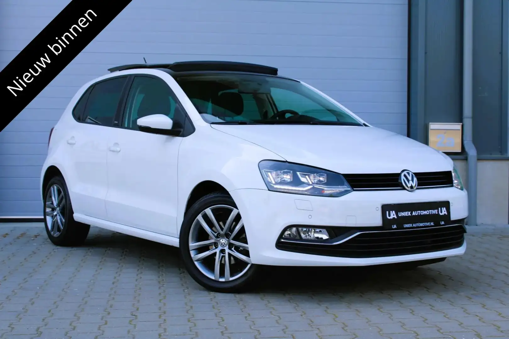 Volkswagen Polo 1.0|ALLSTAR|PANO|LED|AIRCO|1E EIG|DEALER OH|BOMVOL Blanc - 1