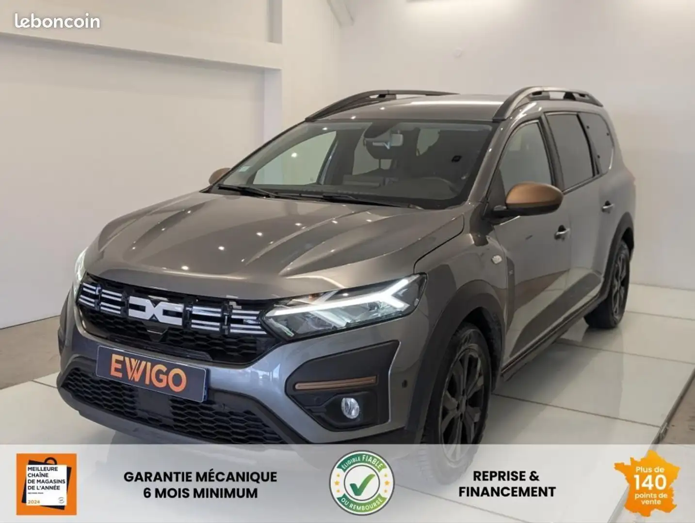 Dacia Jogger 1.0 ECO-G 100ch EXTREME PLUS GPL 7 Places Gris - 1