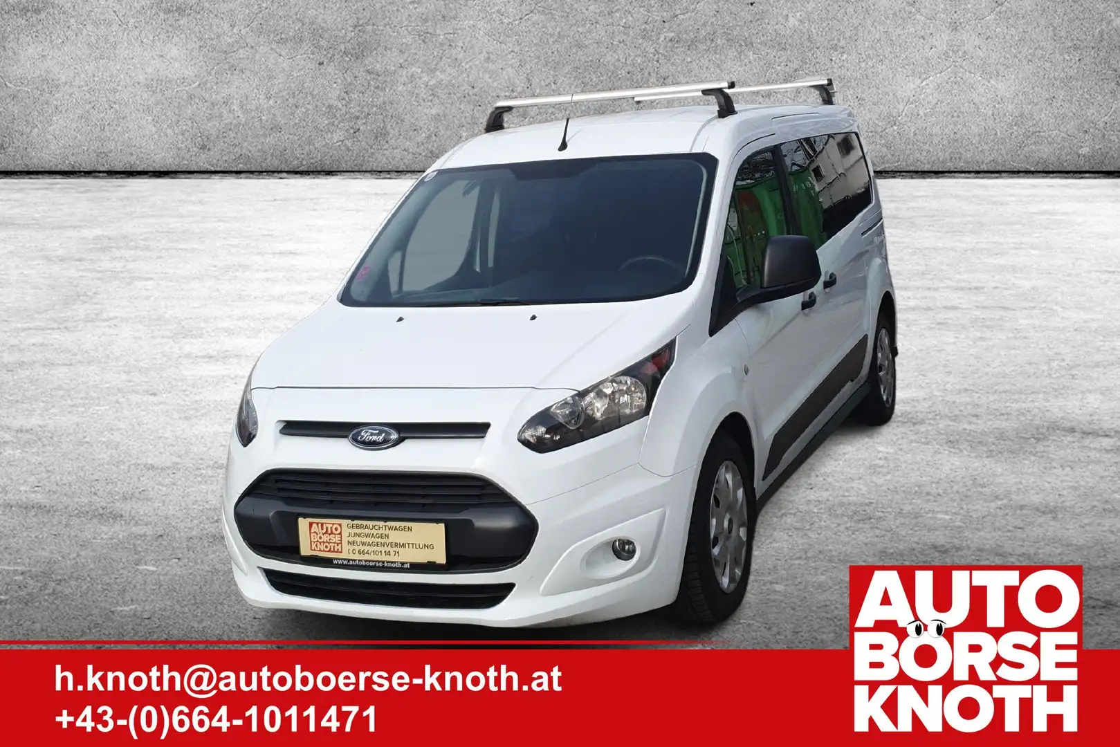 Ford Transit Connect Business lang 1,5 TDCi Ambiente 5-SITZER White - 2