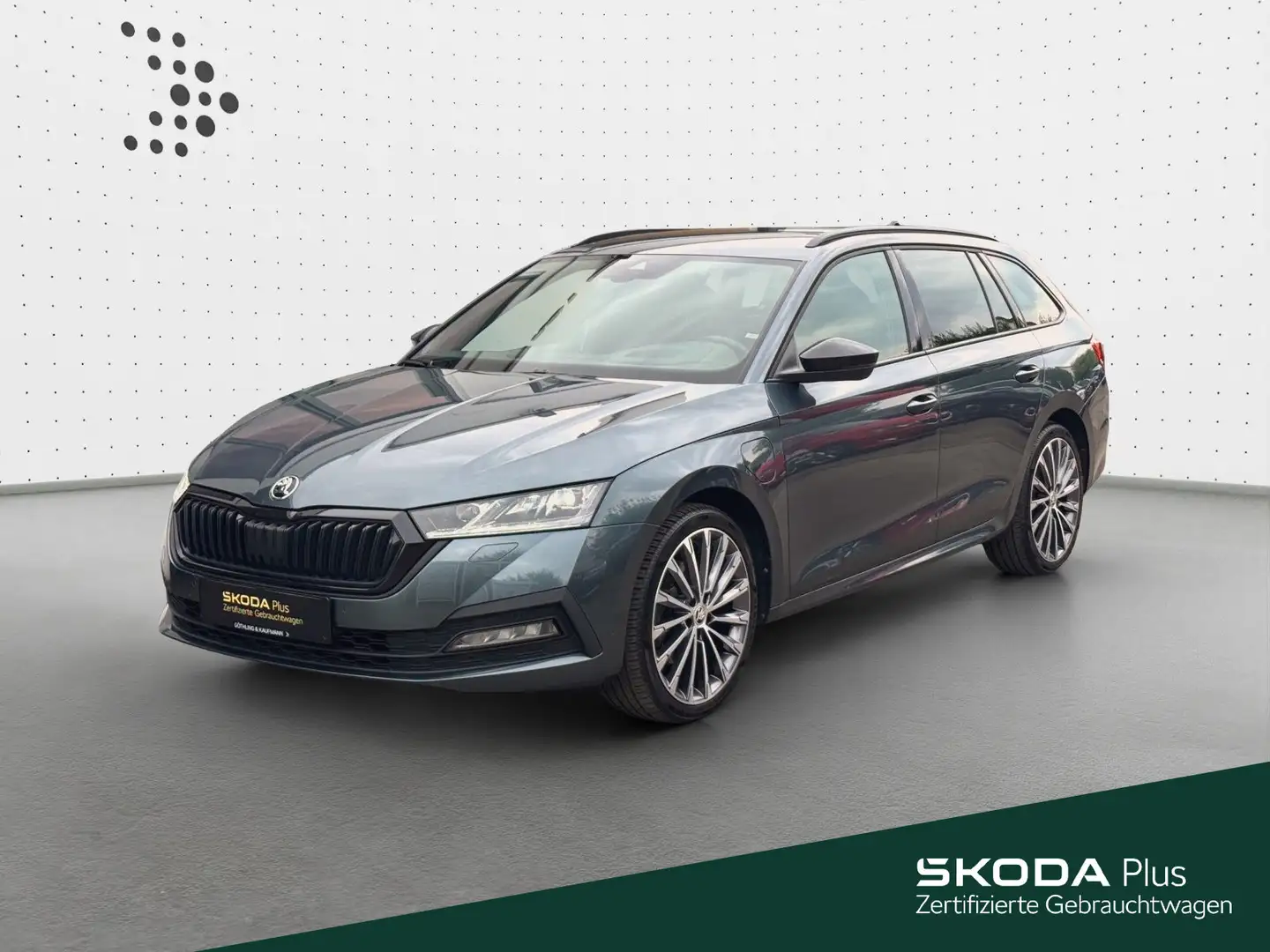 Skoda Octavia iV Combi Style 1.4TSI 150kW*NAVI*MATRIX* Grau - 1
