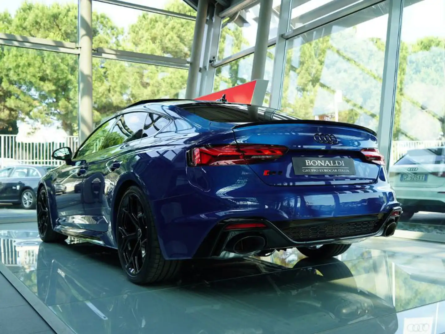Audi RS5 sportback 2.9 tfsi competition plus quattro 450cv Blauw - 2