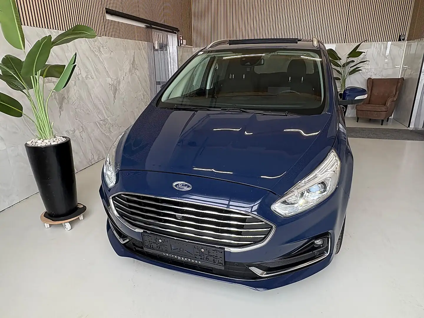 Ford Galaxy 2.0 EcoBlue SCR AWD Titanium Aut. Zahnrimen NEU... Blau - 2