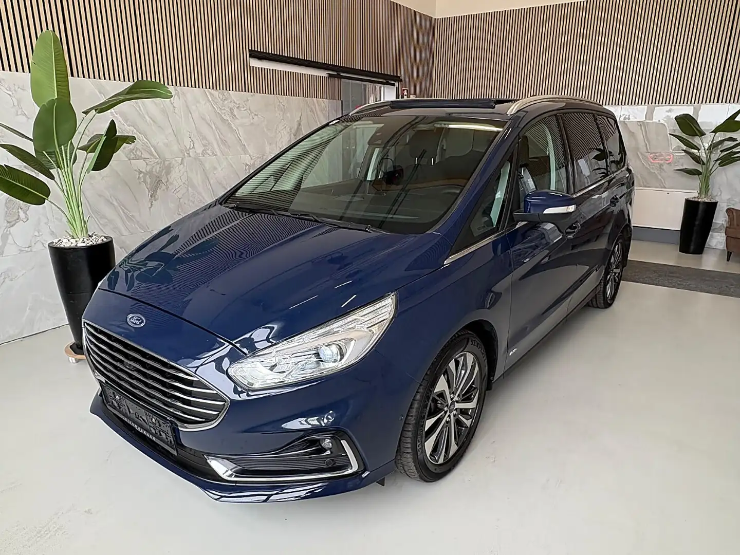 Ford Galaxy 2.0 EcoBlue SCR AWD Titanium Aut. Zahnrimen NEU... Blau - 1