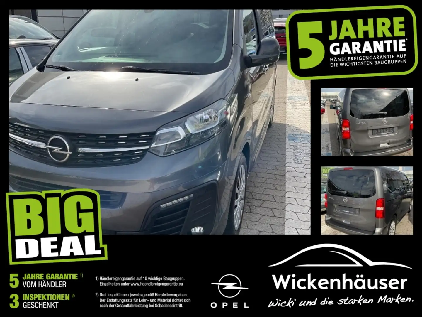 Opel Zafira Life 1.5 D L1 Fahrassistenz-Paket 1 Grau - 1