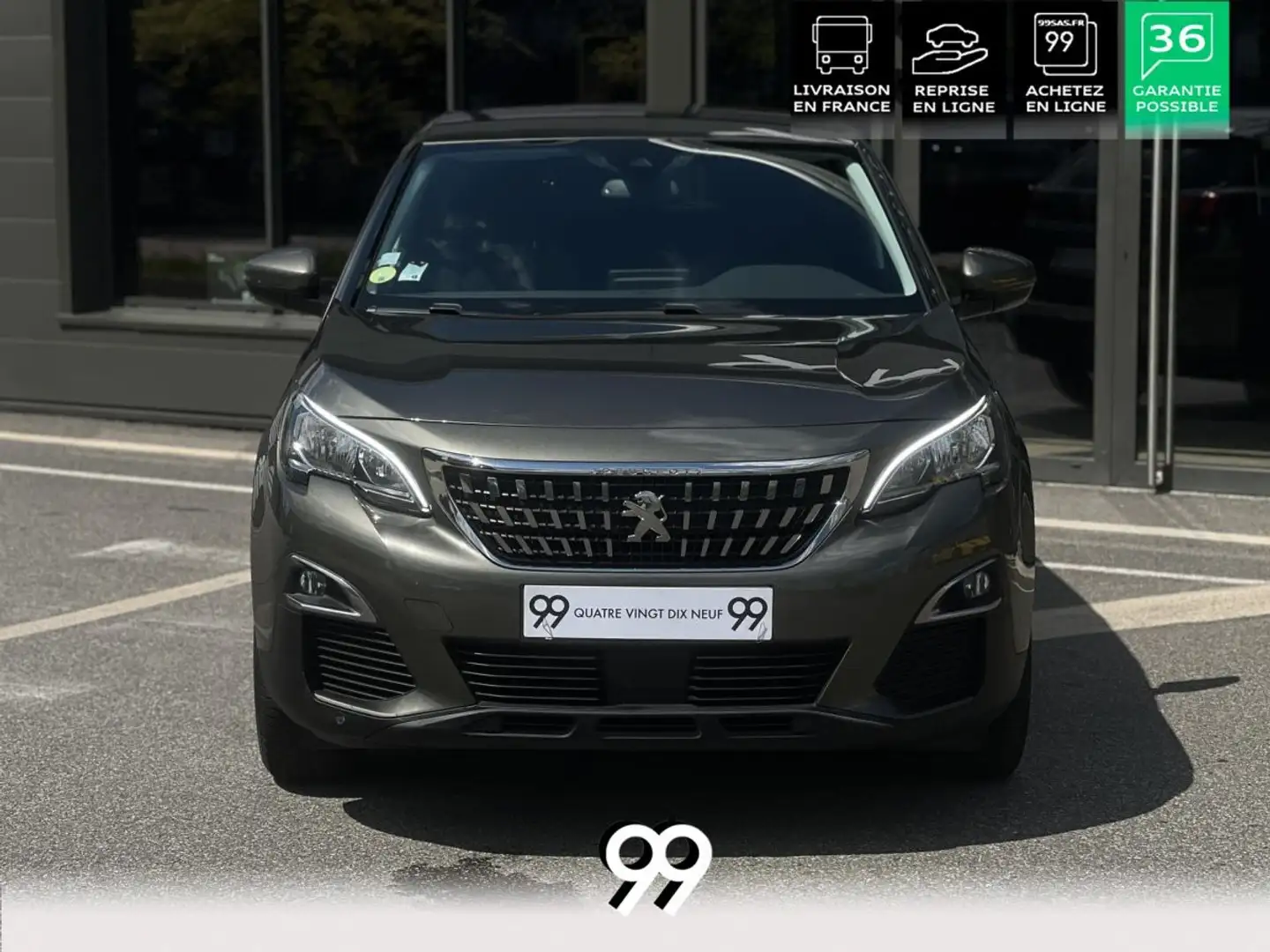 Peugeot 3008 1.5 BlueHDi130 BVA Active Business CarPlay Moteur neuf 2024 LIVRAISON/REPRISE/LOA/CREDIT Grigio - 2