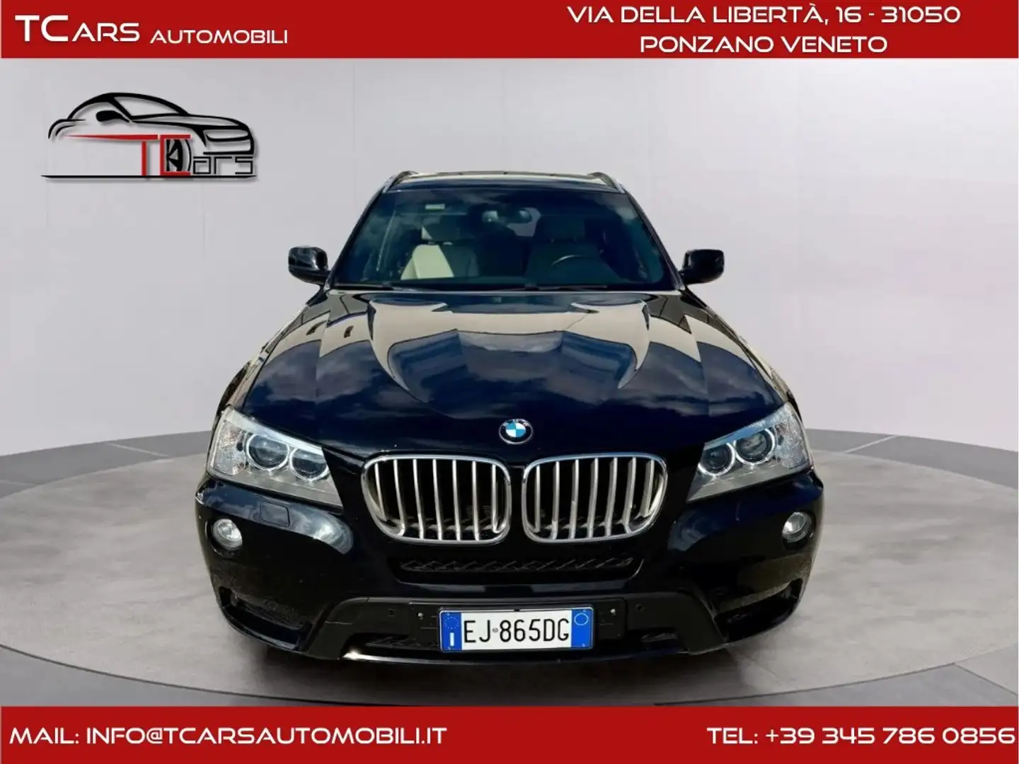 BMW X3 3.0 XDRIVE-KM UFFICIALI BMW-GARANZIA 3 ANNI TOP Noir - 2