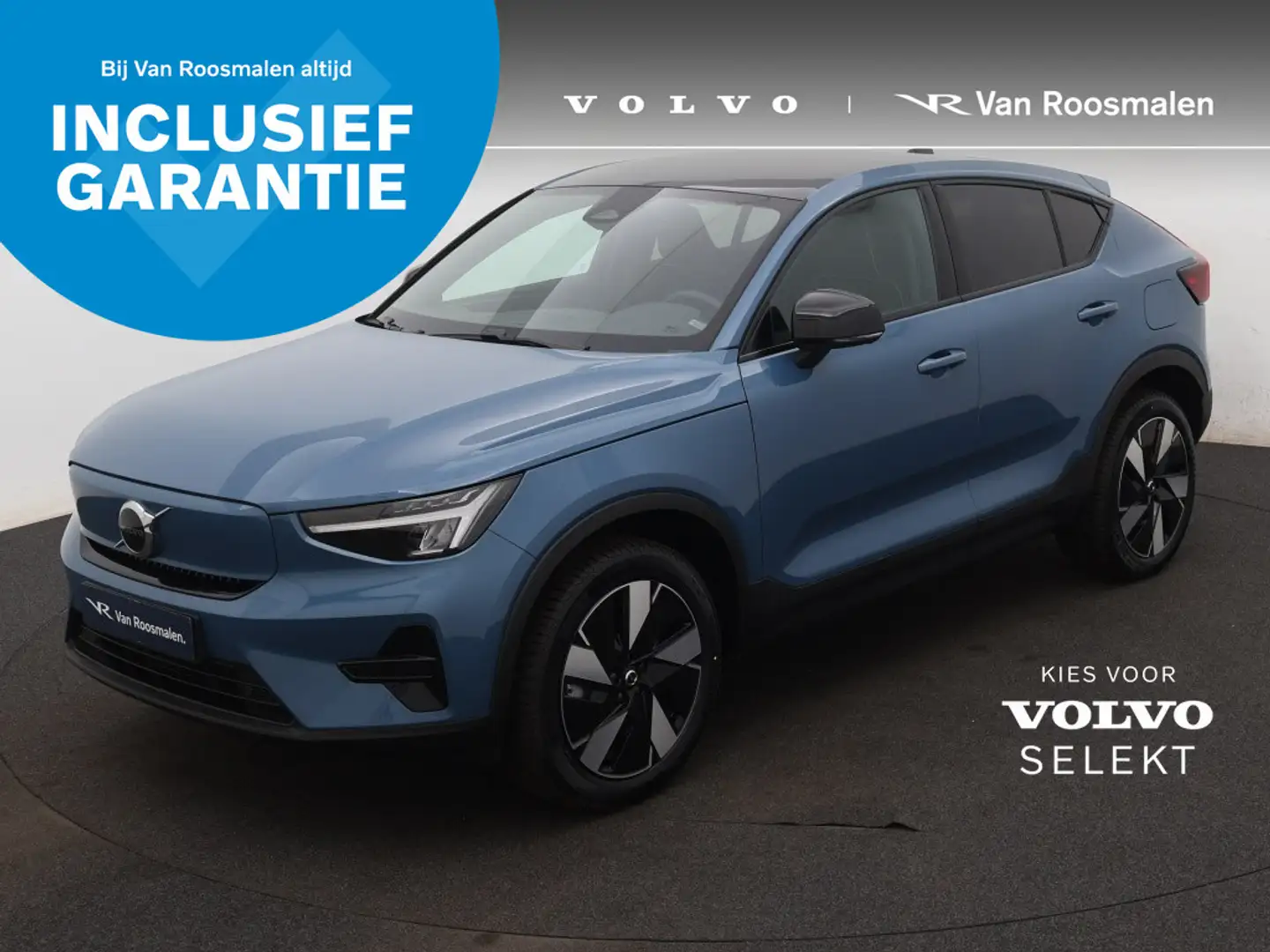Volvo C40 Extended Plus 82 kWh Adaptive cruise | Trekhaak | Bleu - 1