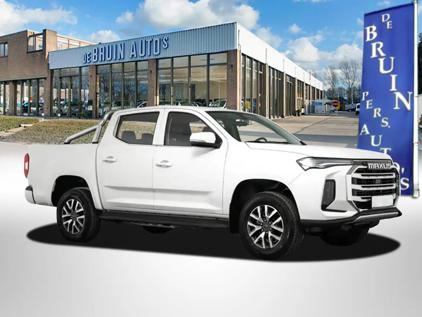 Maxus T90 -VERWACHT -EV 89 kWh WLTP stadscyclus bereik 471 k Blanco - 1