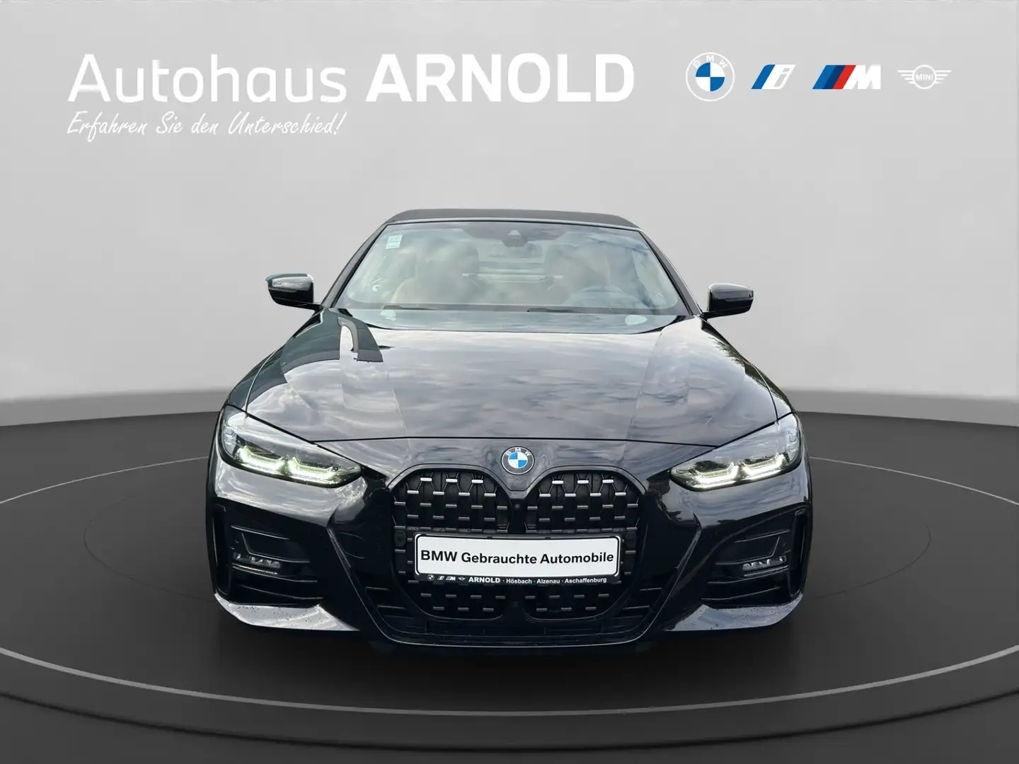 BMW 420 i Cabrio M Sport Head-Up Harman Kardon RFK Schwarz - 2