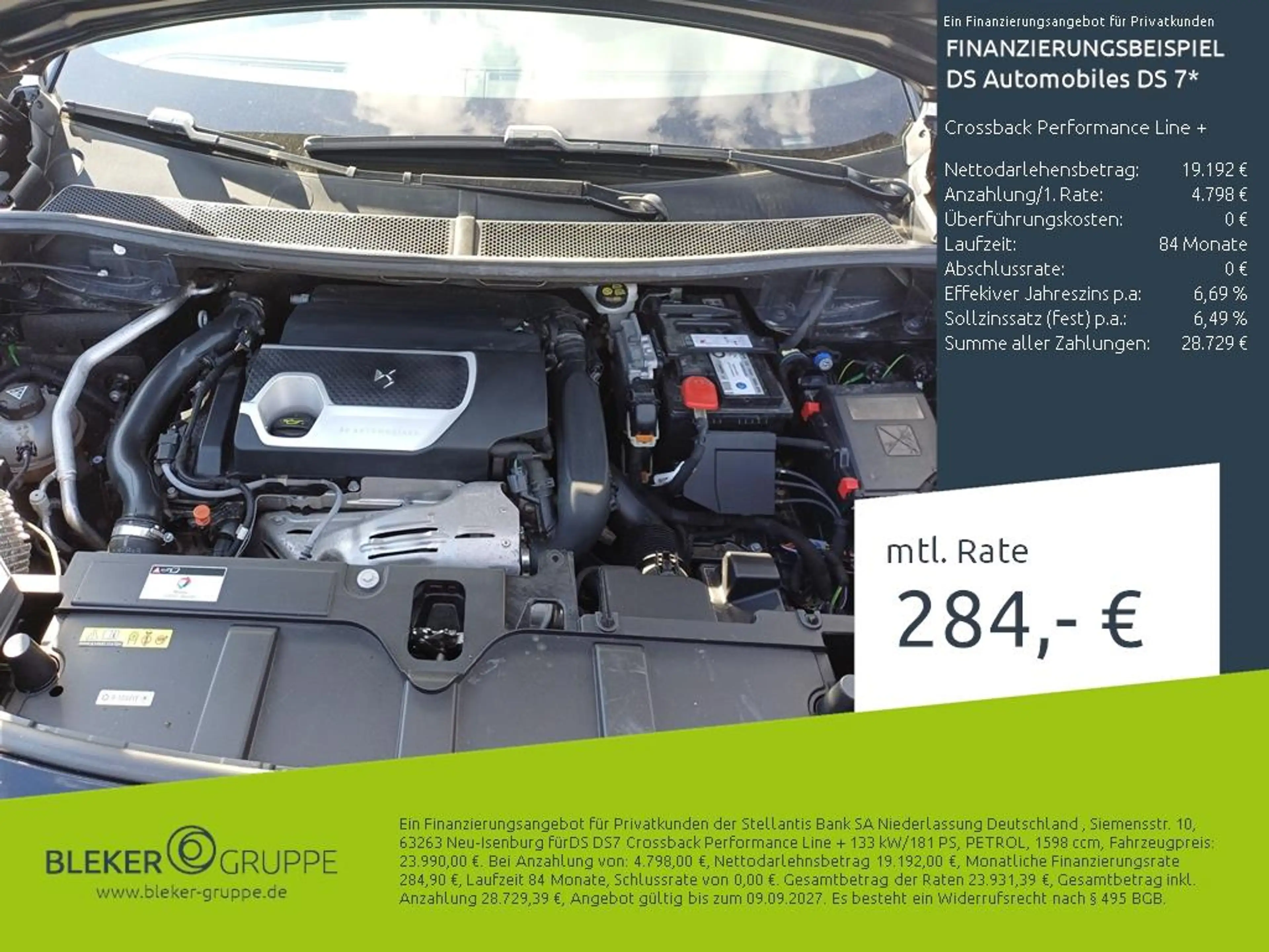 DS Automobiles DS 7 Crossback Performance Line +