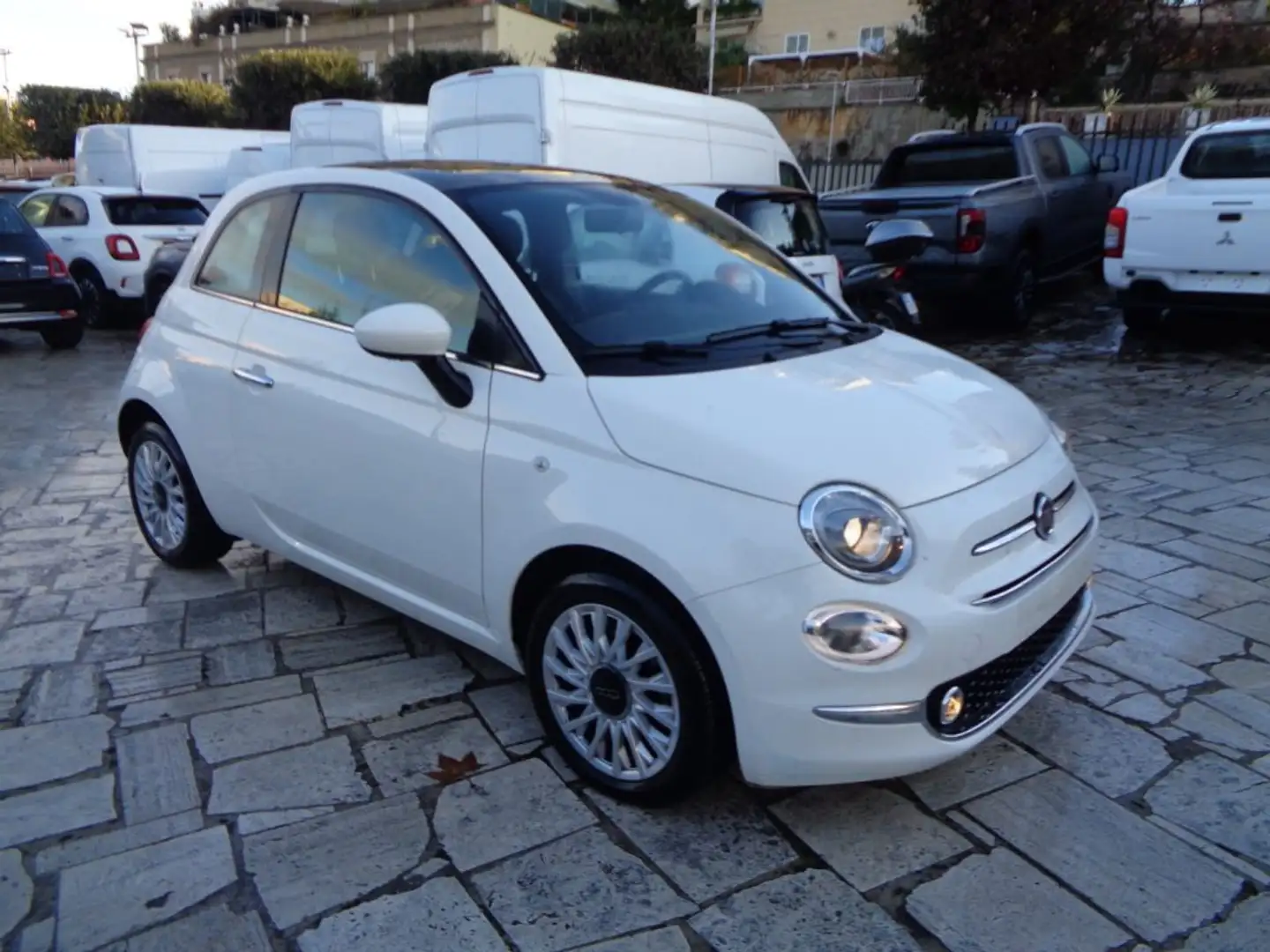 Fiat 500 1000 HYBRID 70 CV CARPLAY CLIMAUTO PDC TETTO Bianco - 2