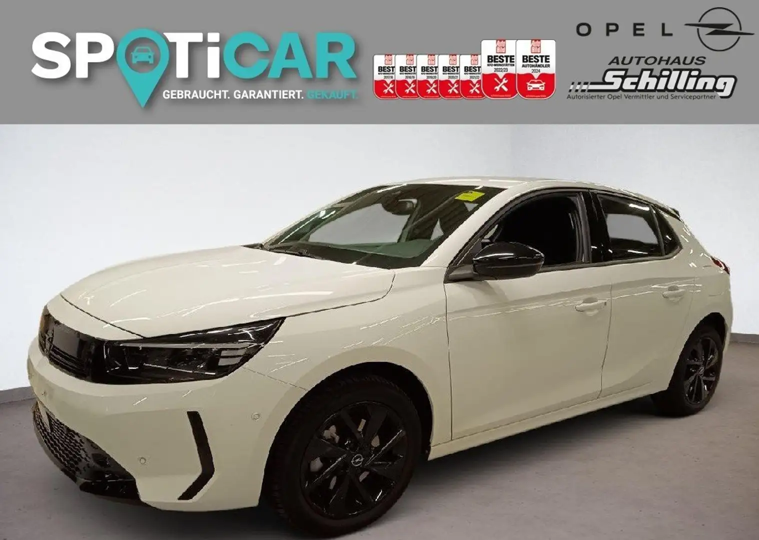 Opel Corsa Corsa 1.2 Turbo Automatik GS Winterpaket Blanc - 1