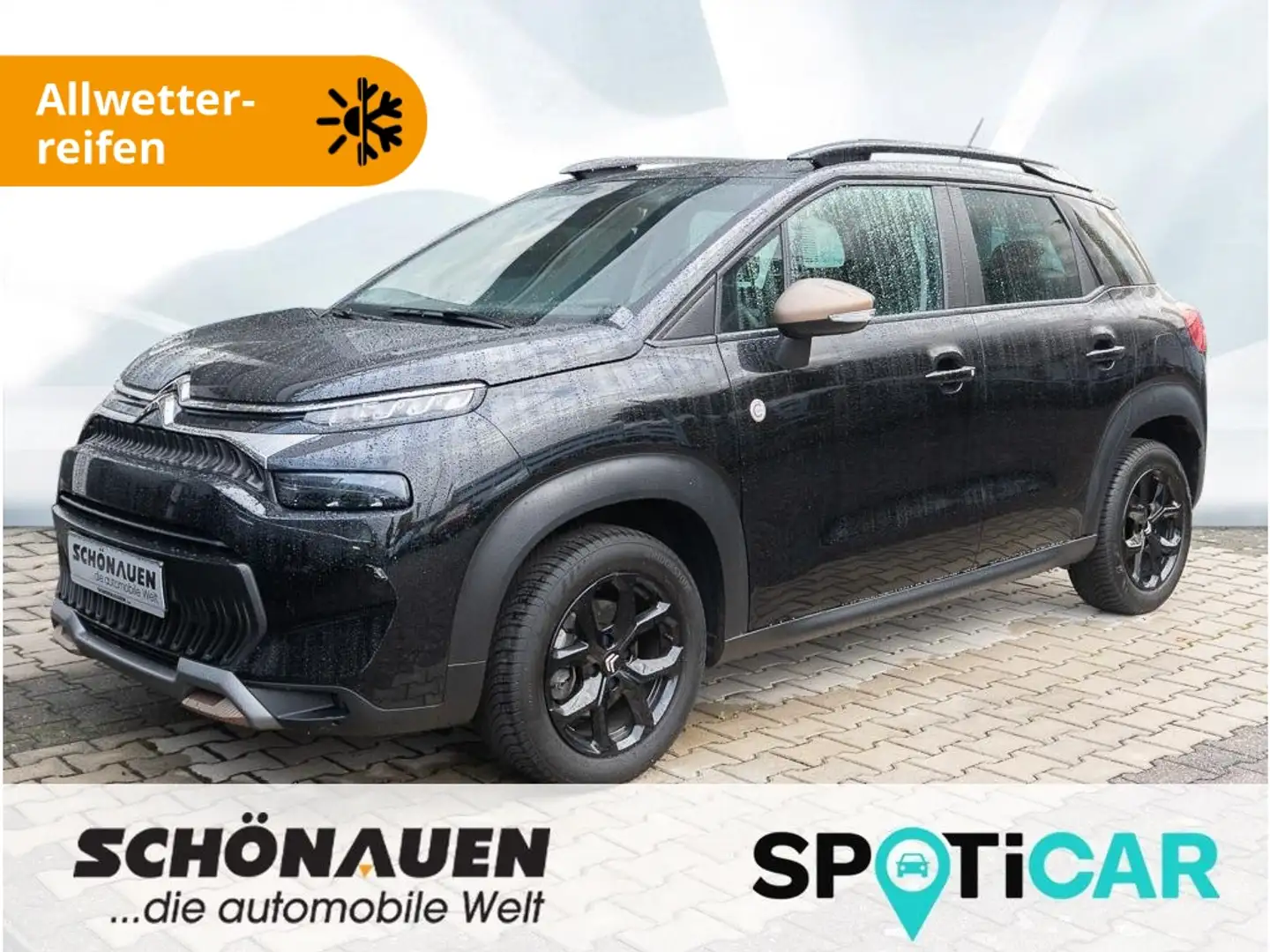 Citroen C3 Aircross C-Series 1.2 PureTech +ALLW+SHZ+NAVI+ Schwarz - 1