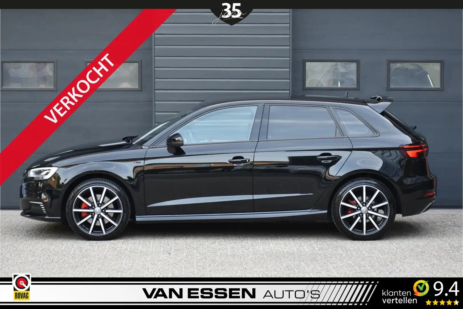 Audi A3 Sportback 40 E-Tron Advance Sport Navigatie Stoelv Siyah - 2