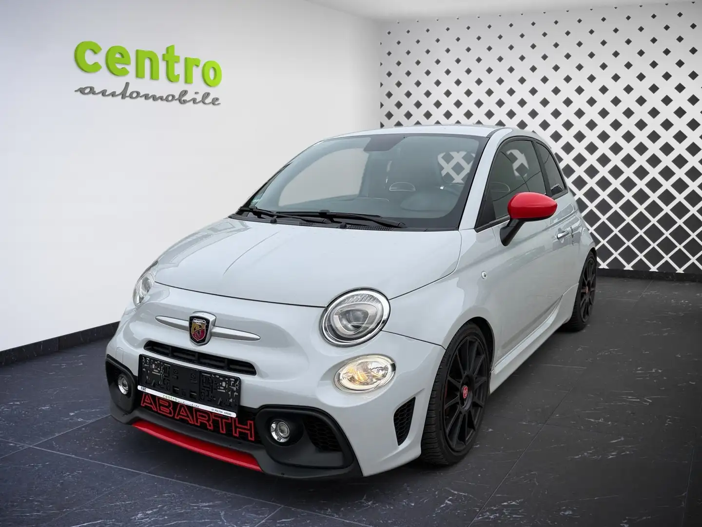 Abarth 500 595 Pista POGEA Abgsanlage, KW Gewindefahrwerk Grau - 1
