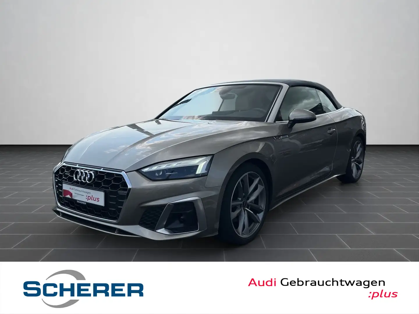 Audi A5 40 TDI S line quat./S tro. LED/NAVI Braun - 1