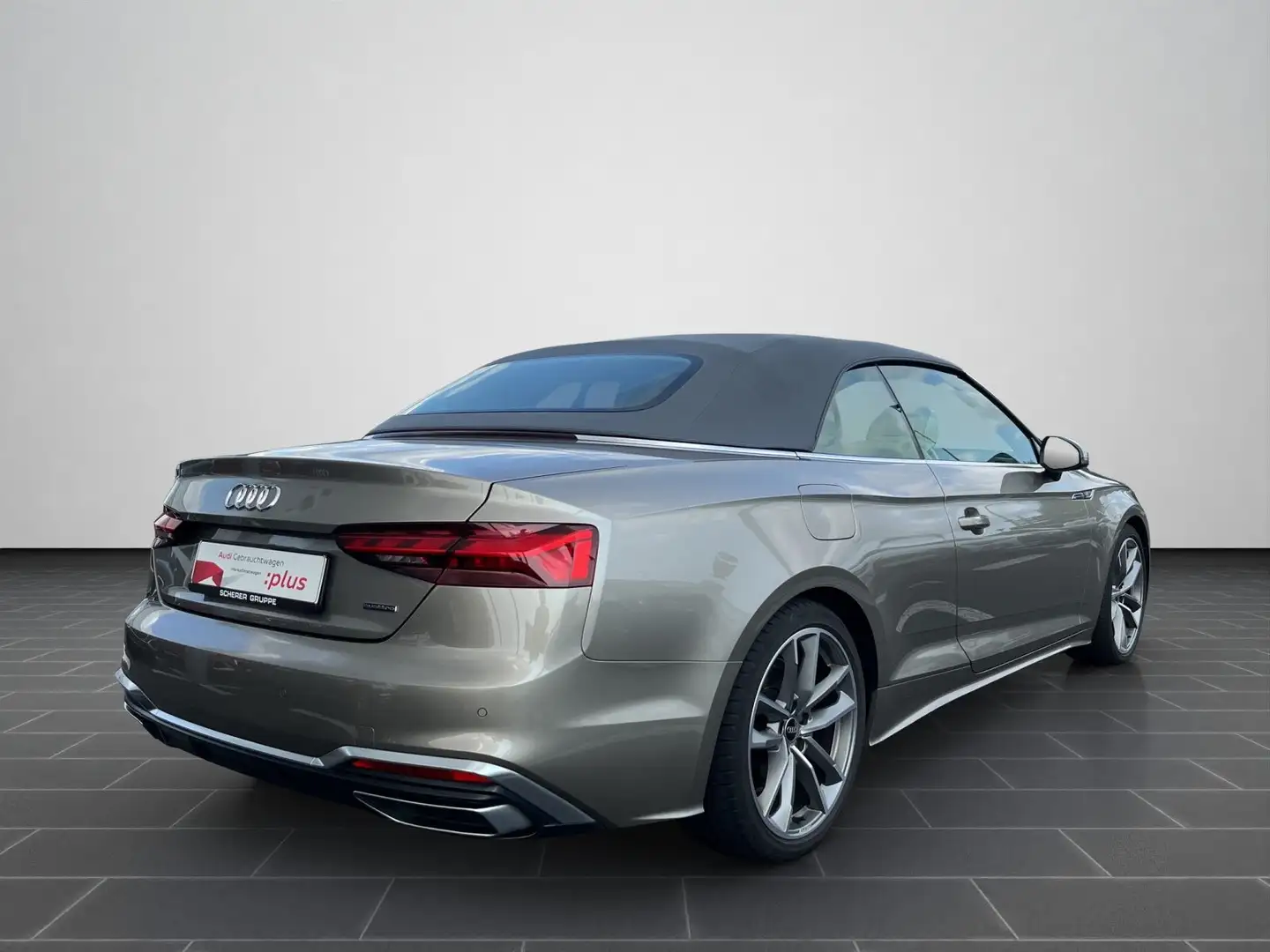 Audi A5 40 TDI S line quat./S tro. LED/NAVI Brun - 2