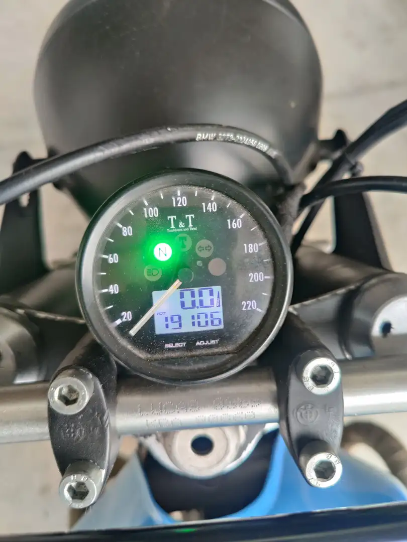 BMW R 60 R 60/7 Scrambler, Bobber, Caferacer Blau - 2