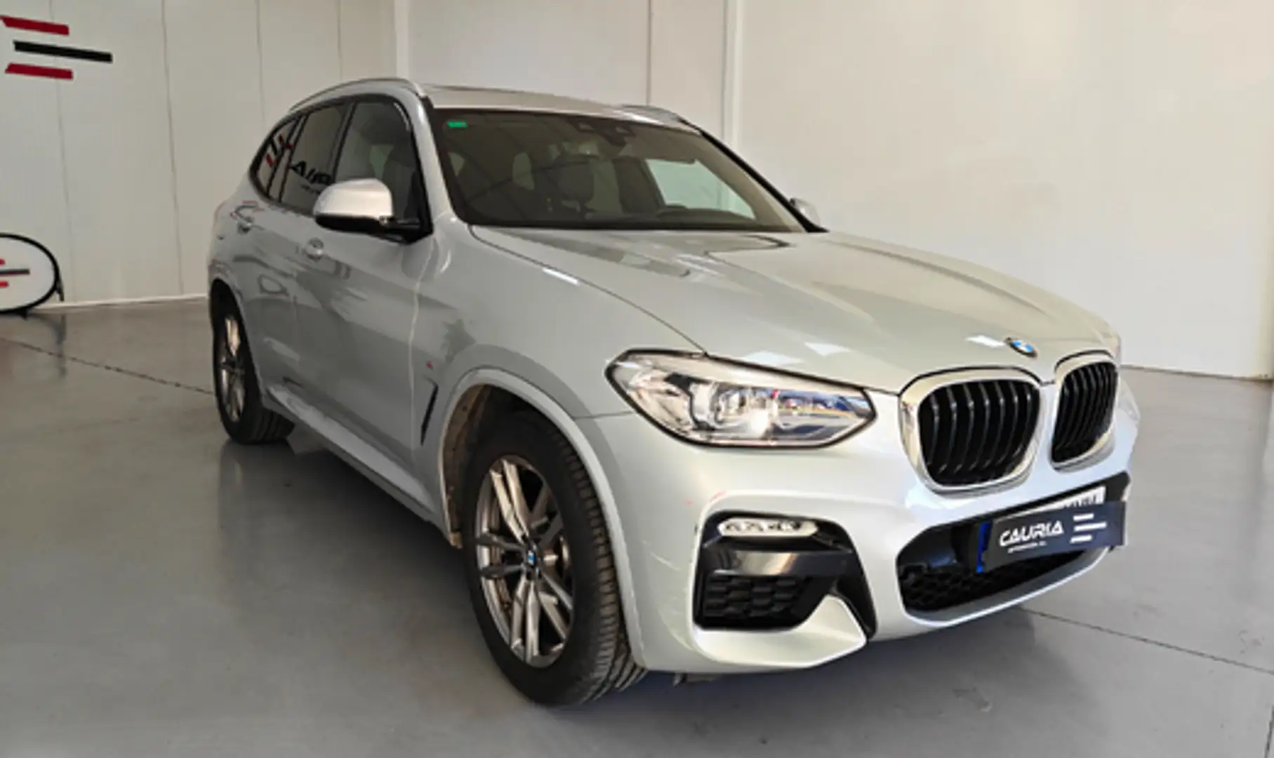 BMW X3 xDrive 20dA Gris - 2