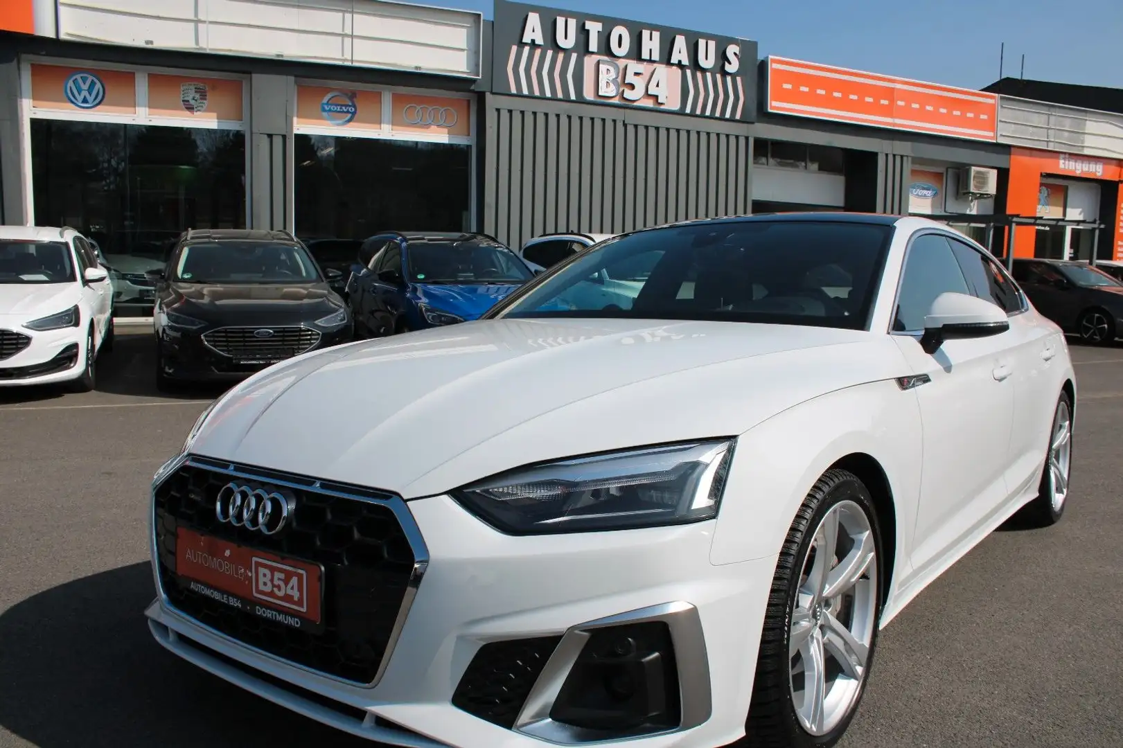 Audi A5 Sportback 40 TDI quattro S line/PANO/LED/1 HA Weiß - 1