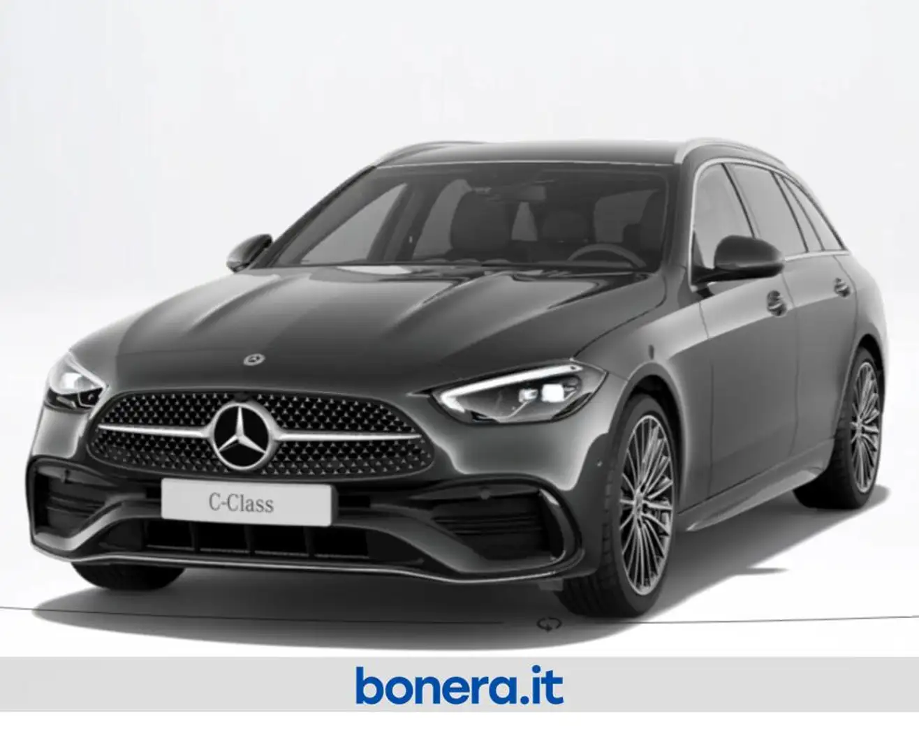 Mercedes-Benz C 220 SW d mhev AMG Line Advanced Plus 4matic 200cv auto Grigio - 1