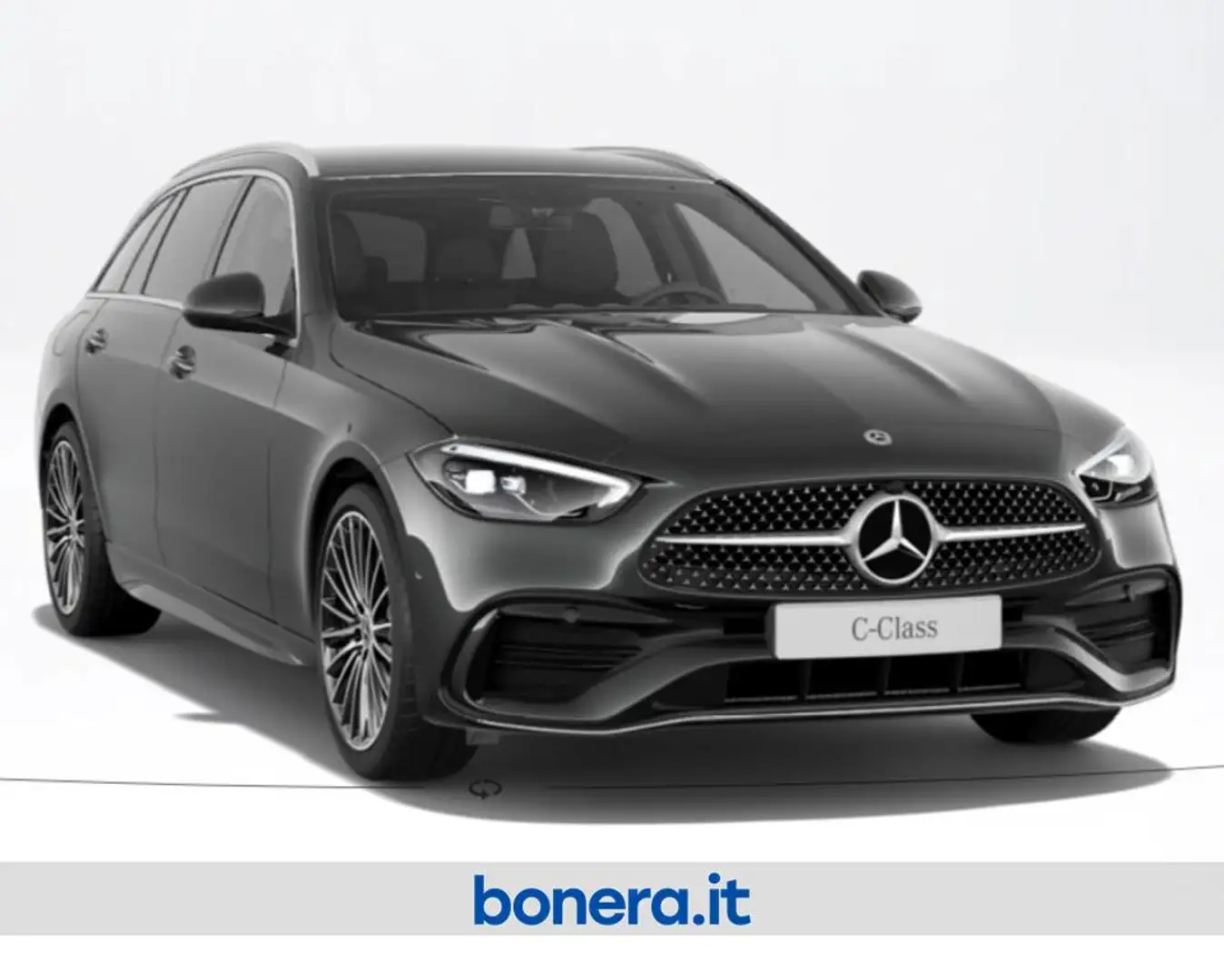 Mercedes-Benz C 220 SW d mhev AMG Line Advanced Plus 4matic 200cv auto Grigio - 2