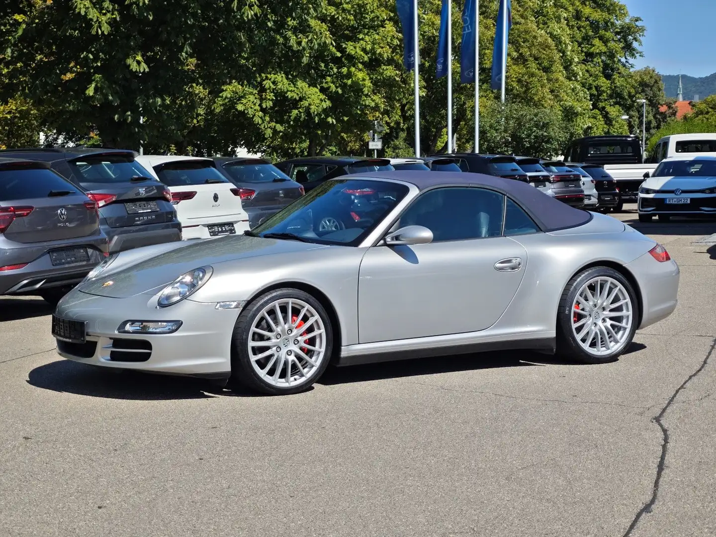 Porsche 997 / 911 Carrera 4 S Cabrio  Sport Chrono Plus Silber - 1