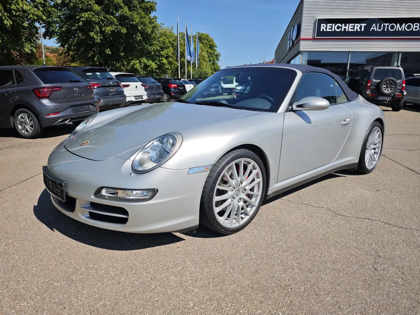 Porsche 997 / 911 Carrera 4 S Cabrio  Sport Chrono Plus Silber - 2