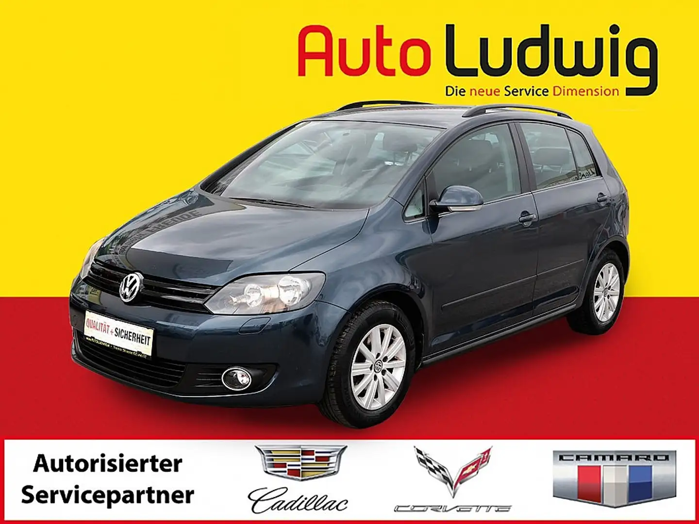 Volkswagen Golf Plus Trendline 1,6 TDI DPF Azul - 1