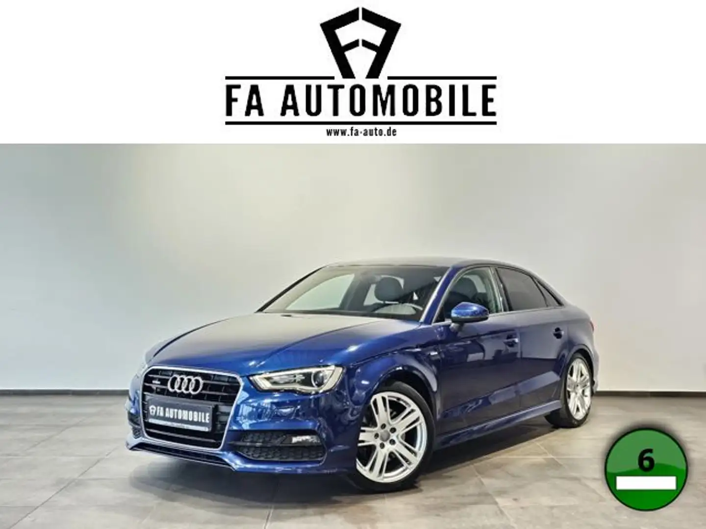 Audi A3 Limousine 2x Q S Line Xenon Leder Navi B&O 18 Kék - 1
