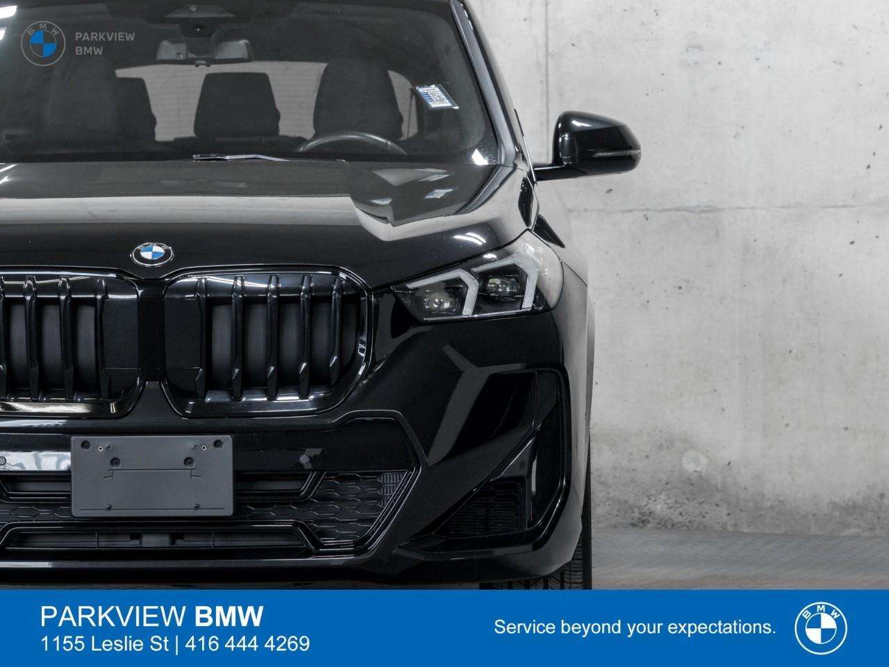 2025 BMW X1 AWD CPO MSPORT PANOROOF DRIVRASST CARPLAY 19" — снимка 1