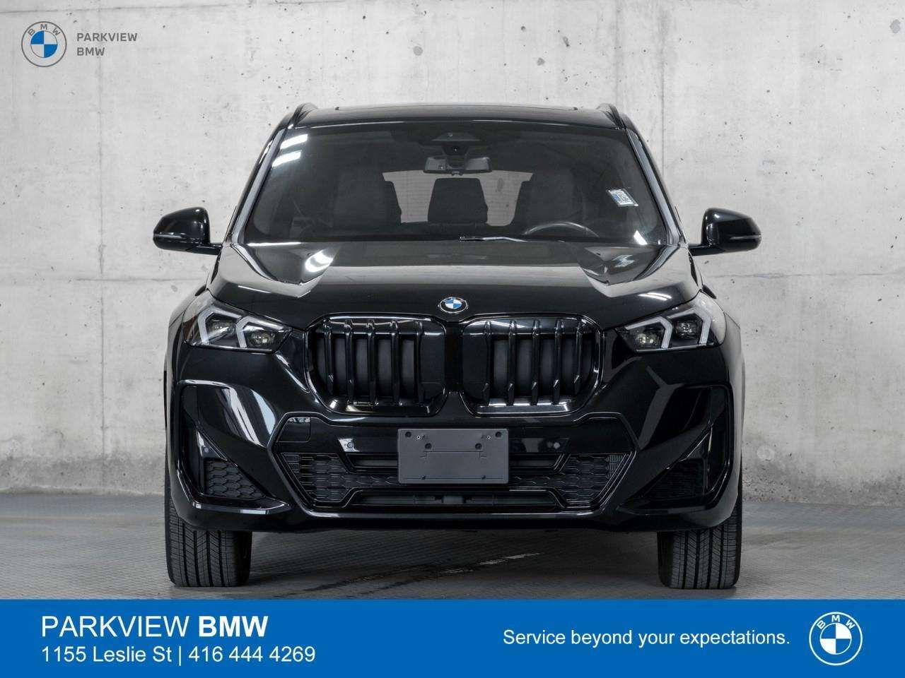 2025 BMW X1 AWD CPO MSPORT PANOROOF DRIVRASST CARPLAY 19" — снимка 1