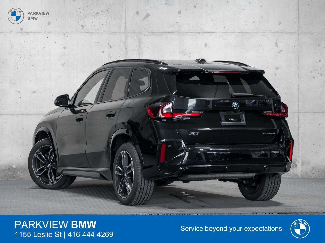 2025 BMW X1 AWD CPO MSPORT PANOROOF DRIVRASST CARPLAY 19" — снимка 1