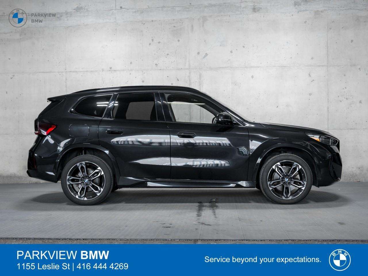 2025 BMW X1 AWD CPO MSPORT PANOROOF DRIVRASST CARPLAY 19" — снимка 1