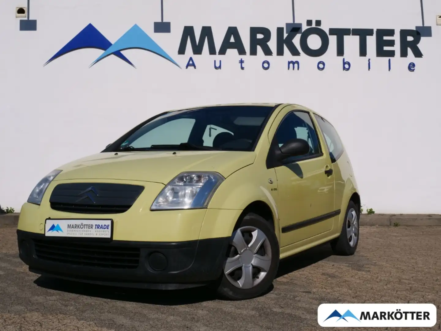 Citroen C2 Advance 1.1 Gelb - 1