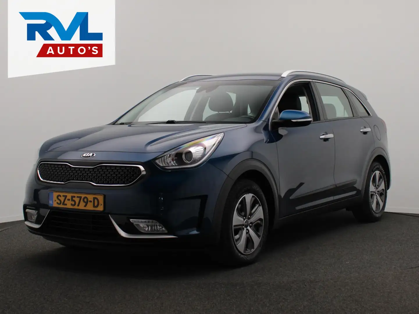 Kia Niro 1.6 GDi Hybrid DynamicLine Trekhaak Apple/Carplay Modrá - 1