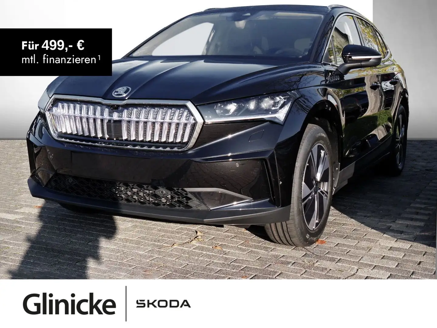 Skoda Enyaq 85 Loft Schwarz - 1