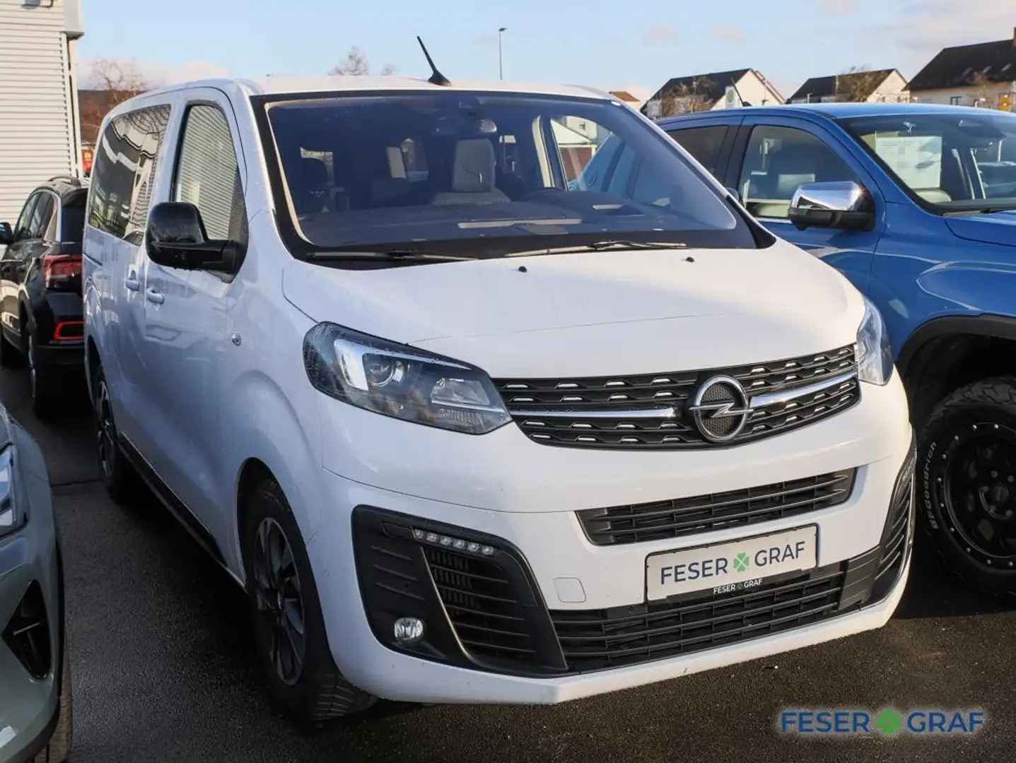 Opel Zafira Life S Edition 2.0 D Autom. Navi AHK HUD Kamera Blanc - 2