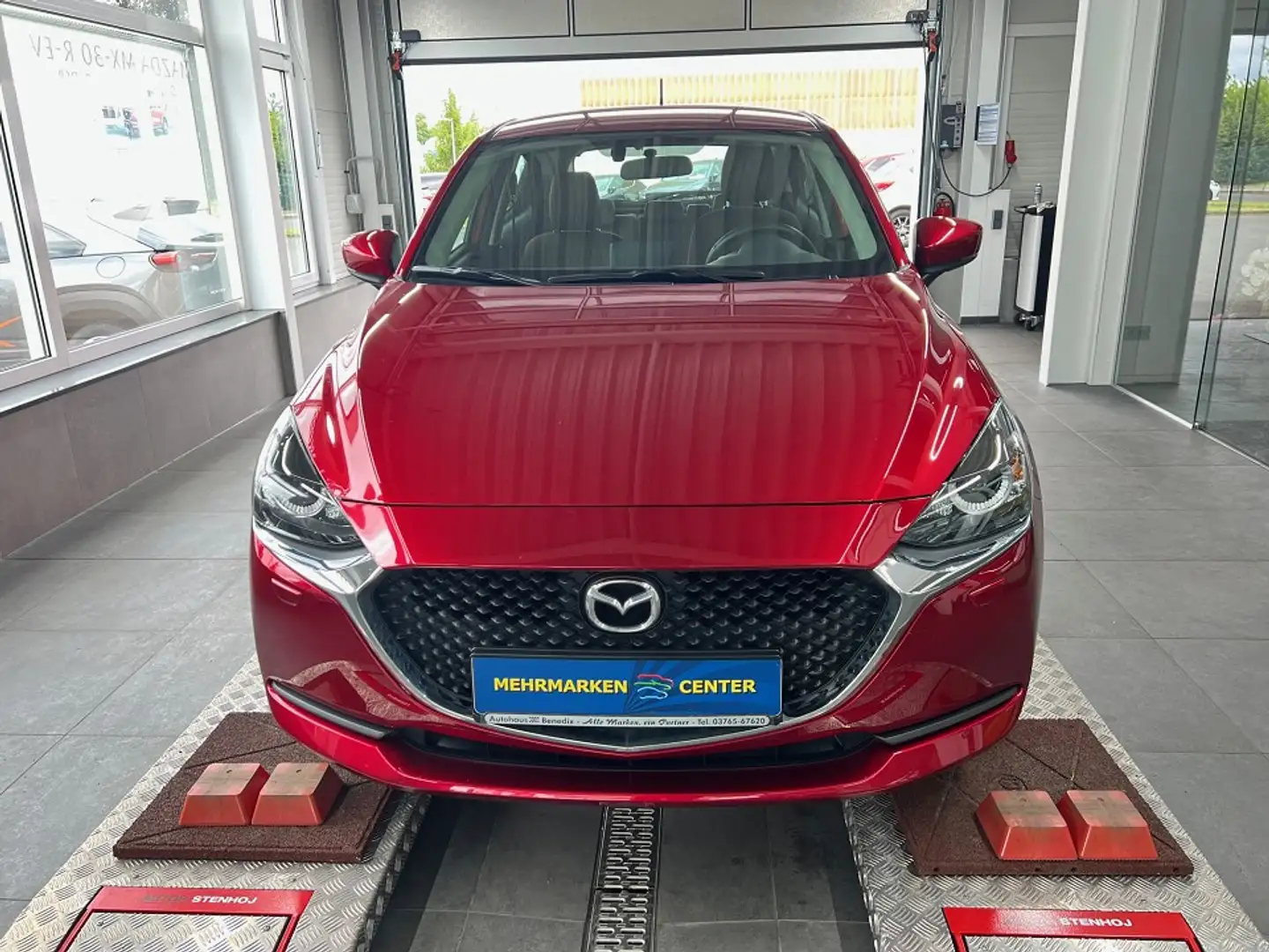 Mazda 2 SKYACTIV-G 90 6GS AL-ADVANTAGE Rot - 2