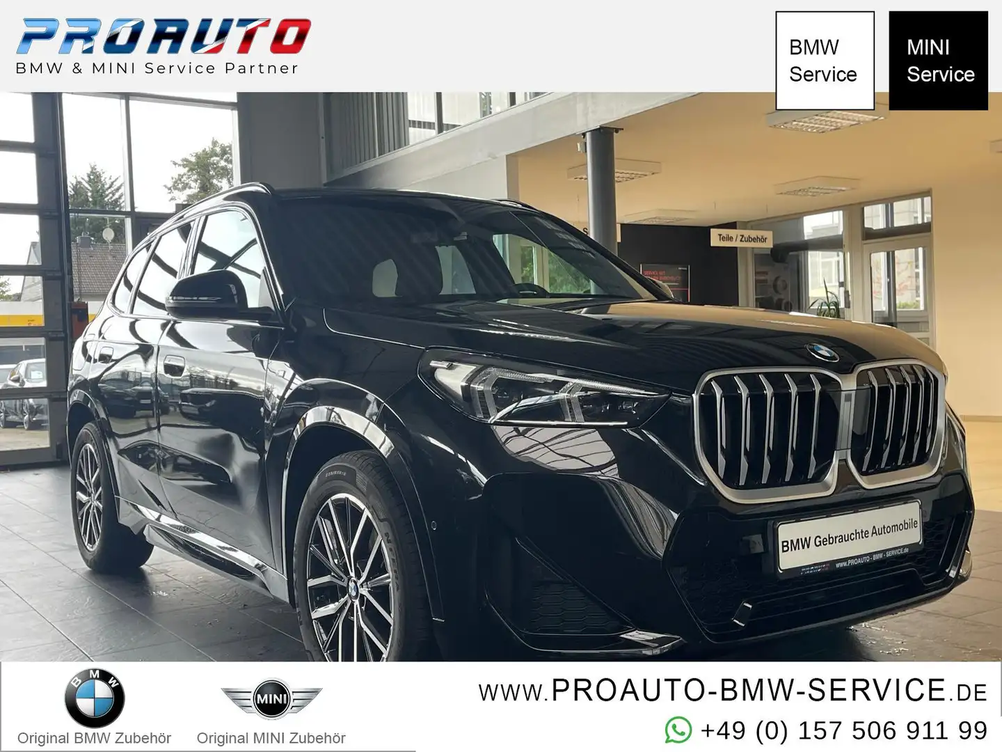 BMW X1 18i sDrive M Sport A-LED/AHK/Komf.Zg*Shadow Schwarz - 1