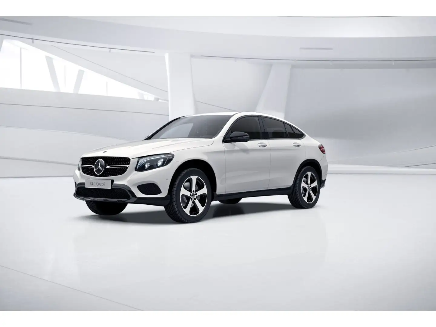 Mercedes-Benz GLC 220 d 4M Coupé AHK PTS Cam SHZ Totw LED Keyl Weiß - 2